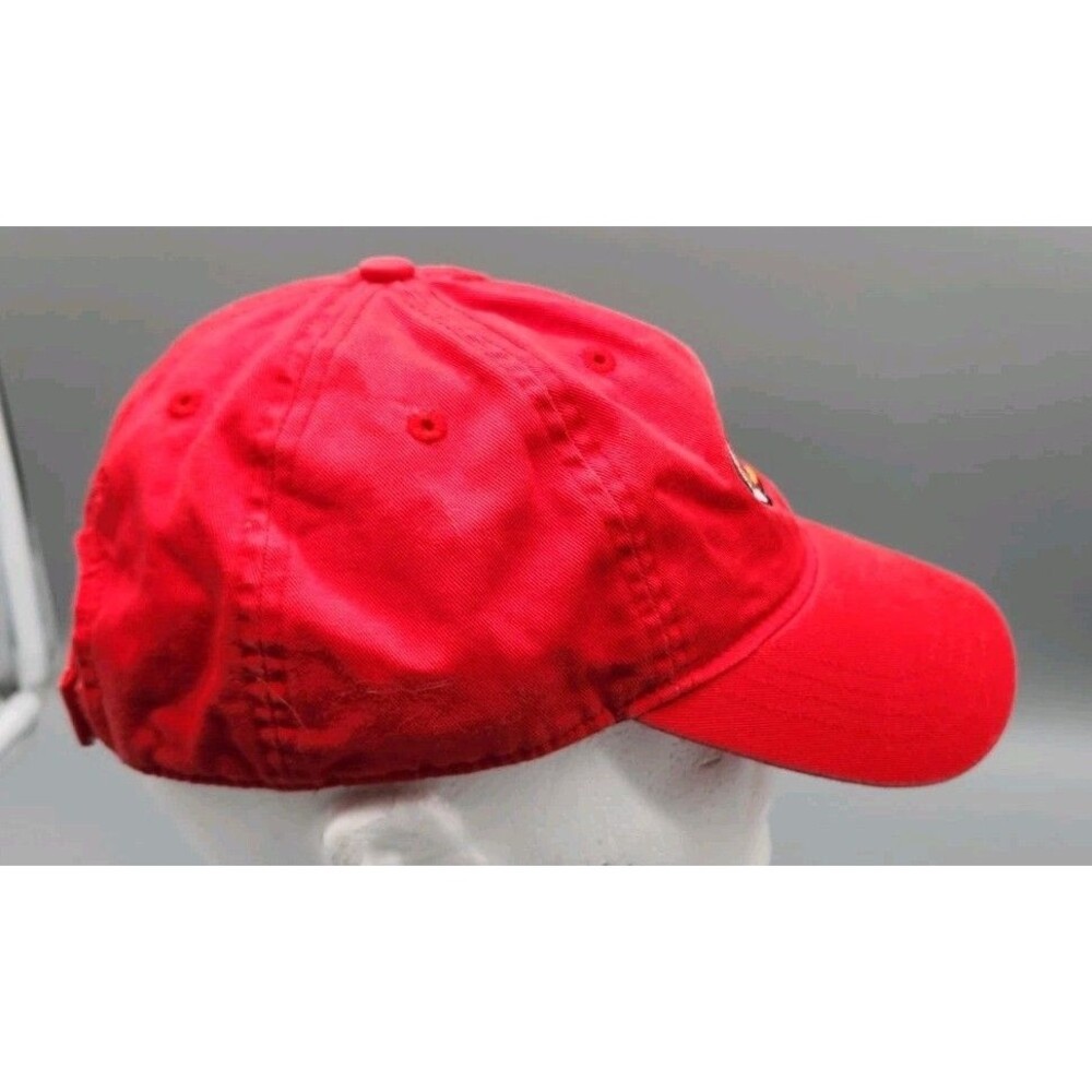 Raising Canes Chicken Fingers One Love Crew Cap Hat Employee Adjustable One Size - Picture 12 of 15